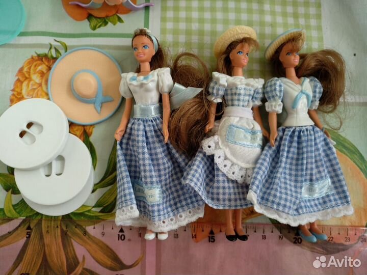 Набор из 3 фигурок-куколок Little Debbie Barbie