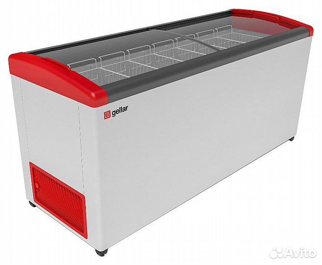 Ларь морозильный Frostor gellar FG 700 E красный