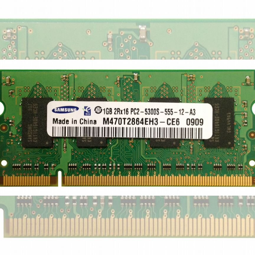 [M470T2864EH3-CE6] Оперативная Память Samsung 1gb M470t2864eh3-Ce6