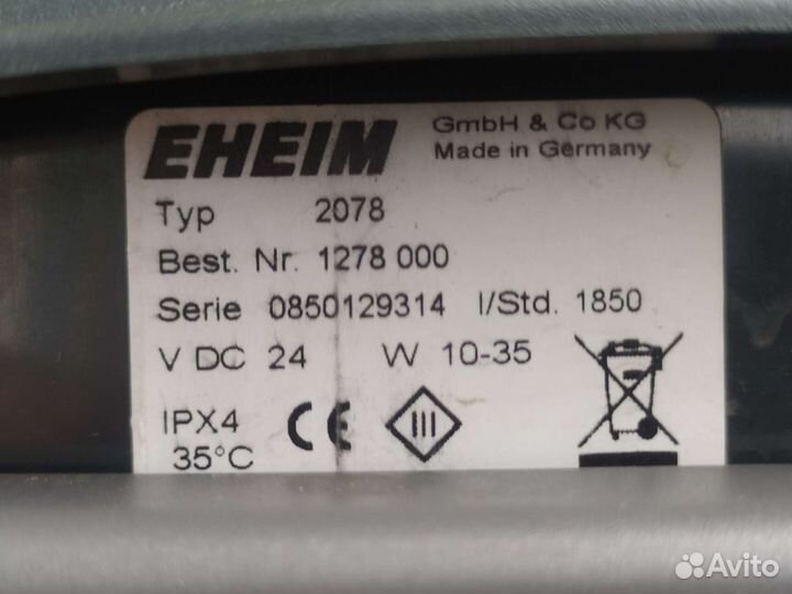 Внешний фильтр eheim