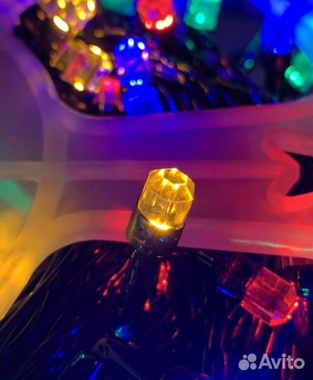 Уличная гирлянда 50 м, гирлянда уличная 50 метров