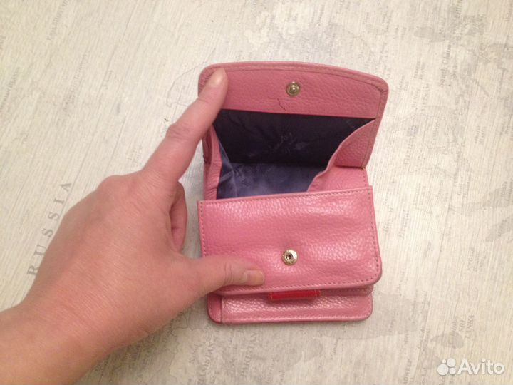 Кошелек Италия, картхолдер, визитница кожа