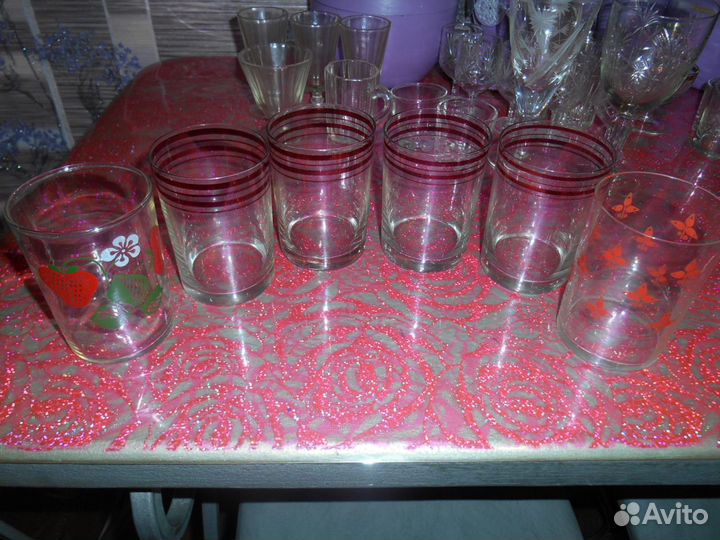 Стопки,рюмки, стаканы СССР