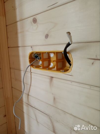 Установка розеток. Электрик. Частник. Качественно