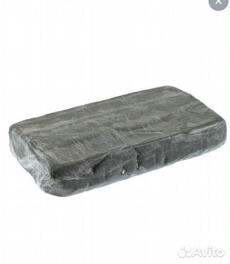 Глина для лепки голубая