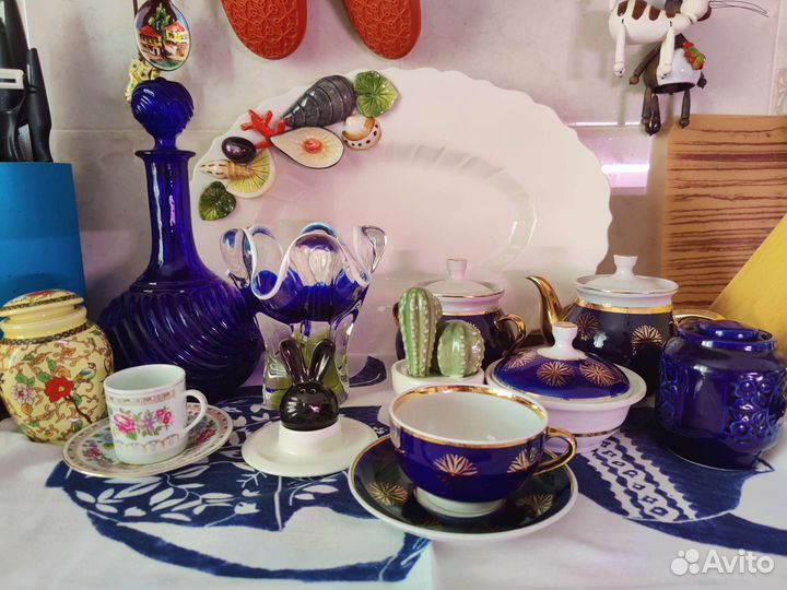 Столовая посуда фарфор винтаж