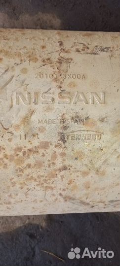 Глушитель Nissan Navara D40