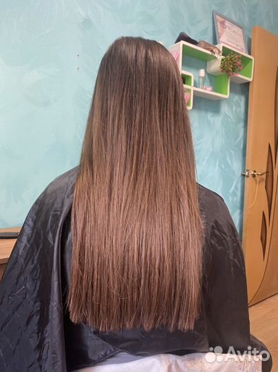 Наращивание биопротеиновых волос