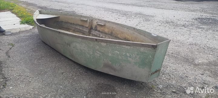 Лодка алюминиевая разборная