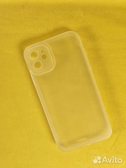 Чехол iP 11 Cateyes - Transparent (Прозрачный)