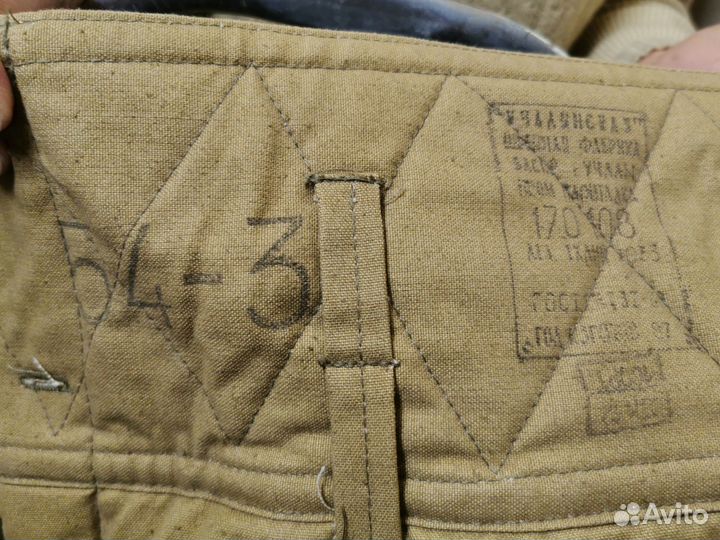 Штаны утеплённые 54 р-р, 3 рост