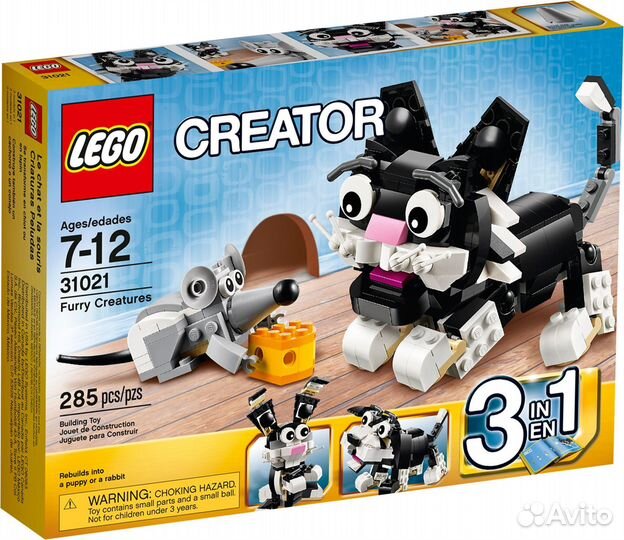 Новые Lego Creator 3в1