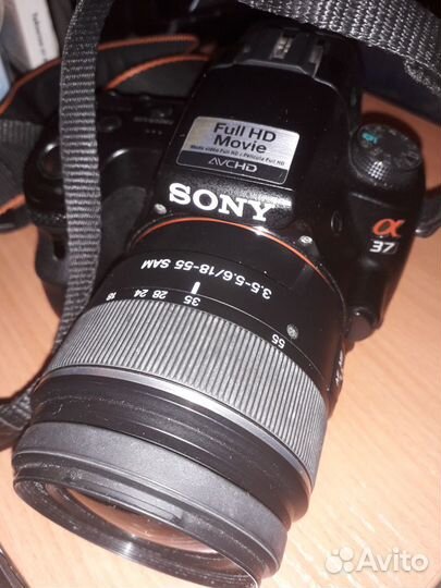 Зеркальный фотоаппарат Sony Alpha SLT-A37 Kit 18-5