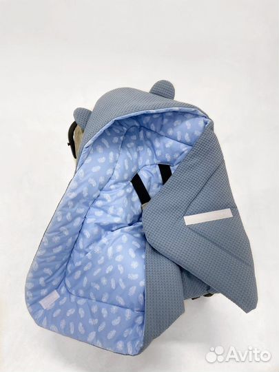 Детское одеяло в автолюльку