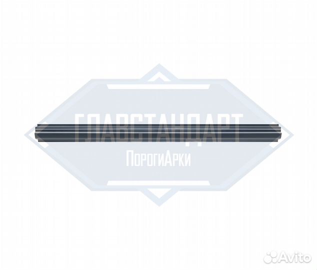 Порог Mazda 3 BK полныи правый