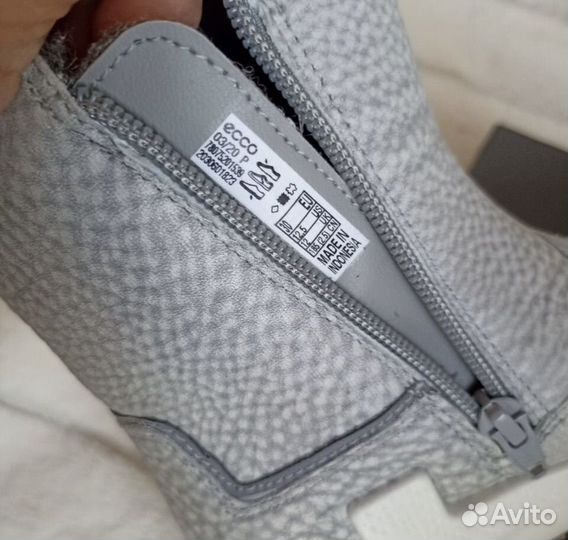 30 детские ботинки Ecco solice k зима