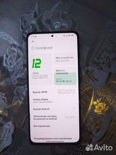 Xiaomi black shark 4 pro 8 128