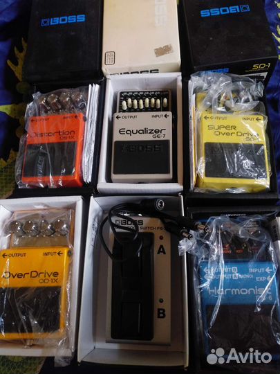 Гитарные педали boss