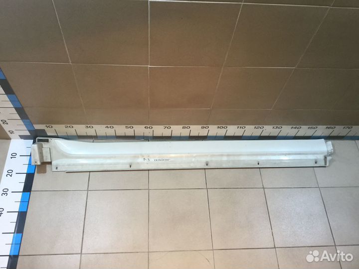 Накладка порога наружная Митсубиси Паджеро 3