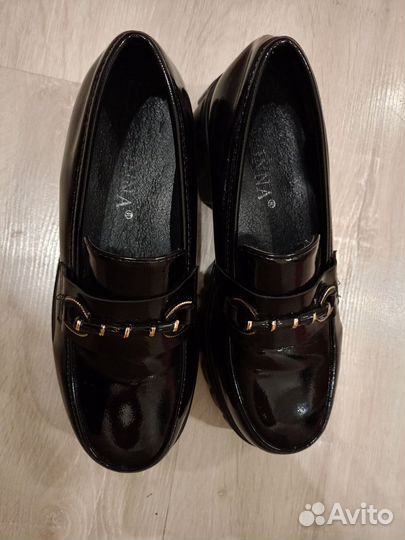 Лоферы женские черные 36 размер