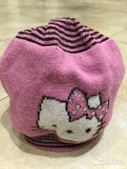 Шапки для девочки 9-12 лет, весенне-осенние