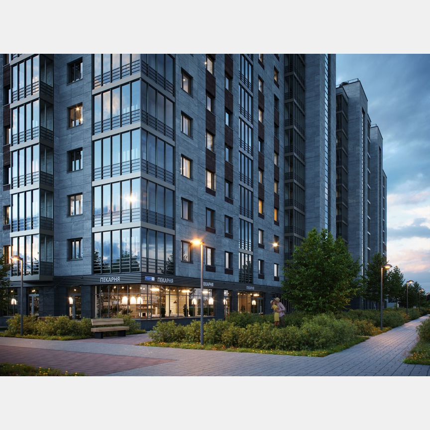 Квартира-студия, 23,3 м², 12/12 эт.