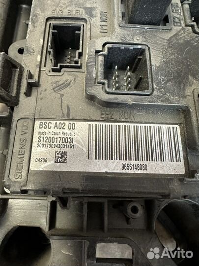 Peugeot 407 блок комфорта