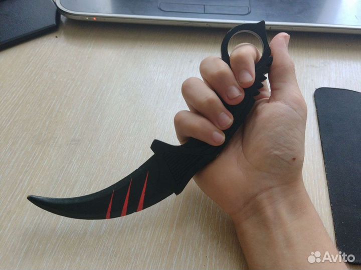 Керамбит Scratch из игры Standoff 2 почти новый