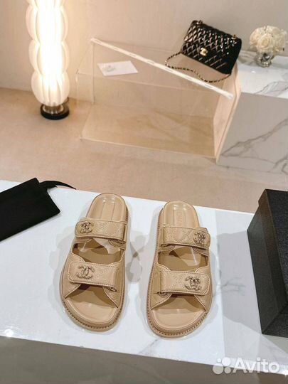 Шлепанцы chanel