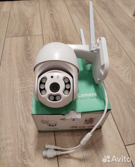 Новая уличная поворотная WiFi камера 1080р