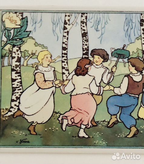 Картина-Открытка Villeroy&Boch Германия Фарфор