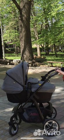 Коляска 2 в 1 Silver Cross Pioneer Eton Grey (Spec