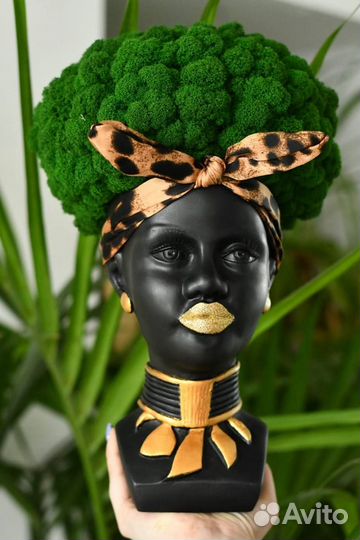 Кашпо африканка