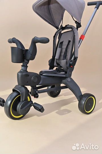 Велосипед,складной,с родительской ручкой