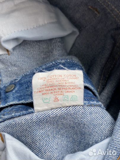 Винтажные джинсы Levis 501 Made in Canada