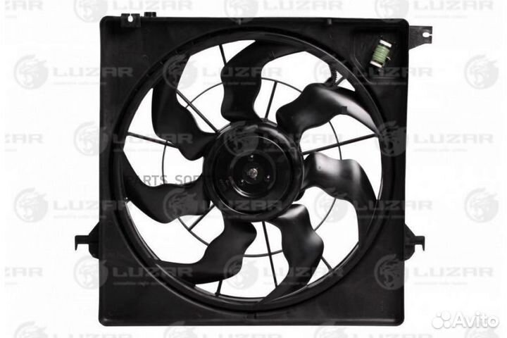 Вентилятор двигателя Hyundai Santa Fe III (12) 2.2