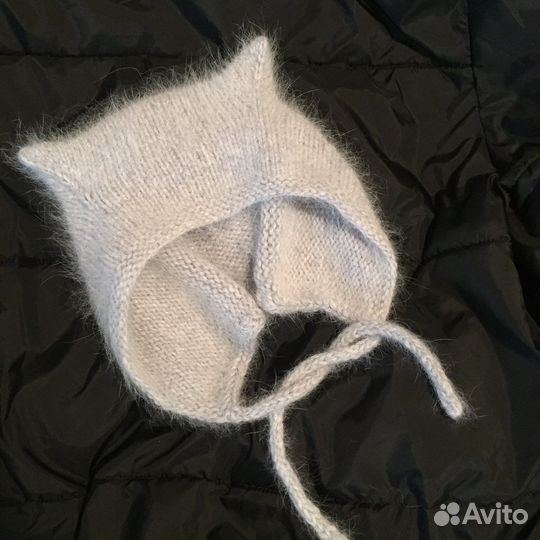 Чепчик женский с ушками