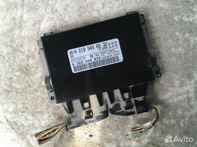 Блок управления парктрониками Mercedes-Benz W219