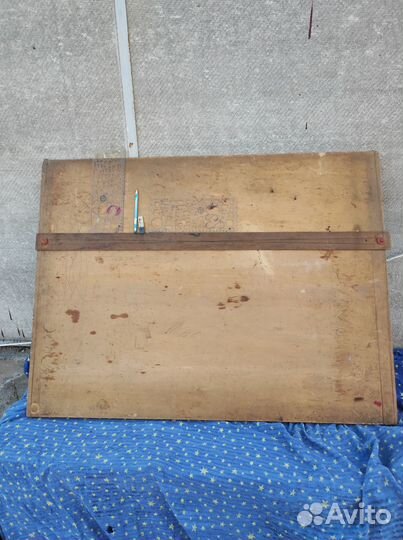 Чертежная доска с линейкой