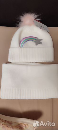 Шапка детская для девочки новая