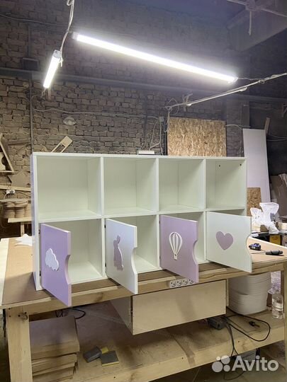 Стеллаж детский