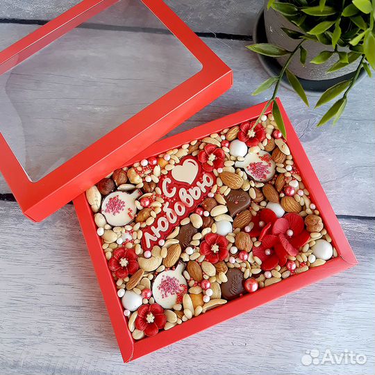 Съедобный подарочный бокс