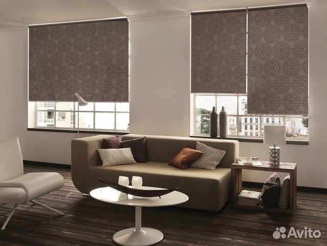 Рулонные шторы по индивид. размерам