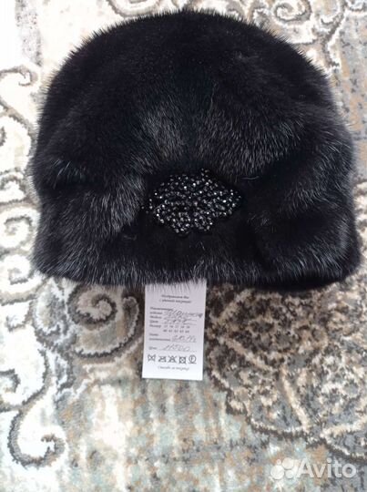 Женская шапка (норка) зимняя