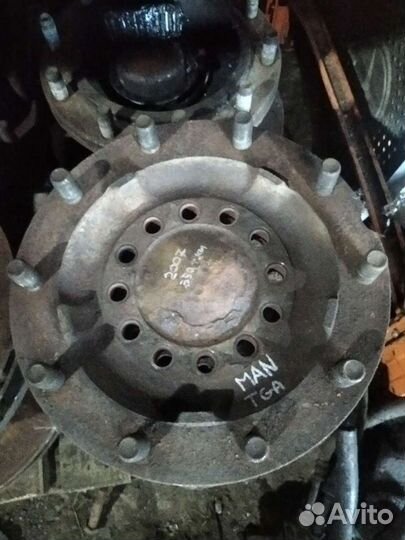 Фланец передней ступицы MAN TGA/ TGS