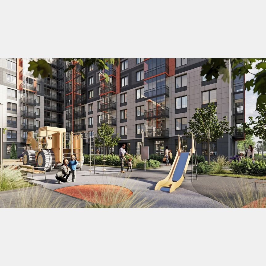 2-к. квартира, 67,8 м², 4/9 эт.