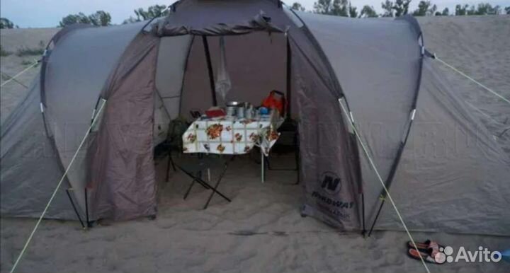 Палатка туристическая 4 местная бу