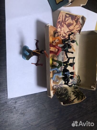 Фигурки Индейцы советские 90х годов