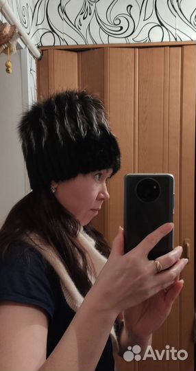 Шапка женская меховая