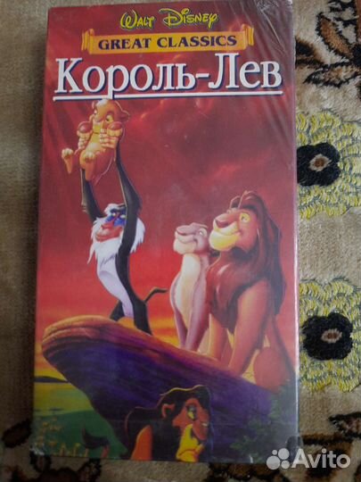 Видеокассеты мультфильмы